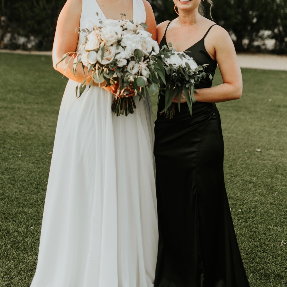 Revelry Rory Dress in Deep Olive - Size 4